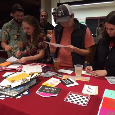 Students participating in Gratitude at TGIF
